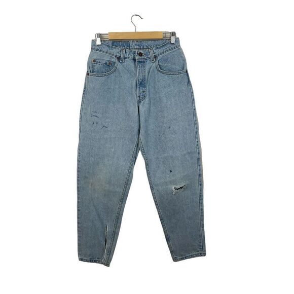 Vintage Levi's 560 31X30 Jeans 30X29 ACTUAL Loose Fit Tapered Mens READ TEAR